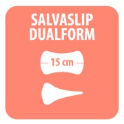 Hygienické vložky DUALFORM, organická bavlna, kompost, 35 ks. VIVICOT BIO