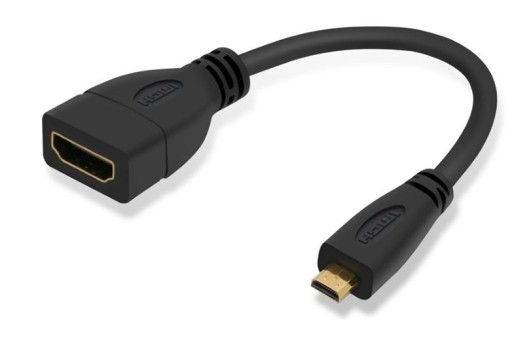 HDMI kábel (F) MICRO HDMI (M) 1.4 4K ADAPTÉR
