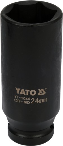 Nárazová hlavica dlhá 1/2'' 24 mm / YT-1044 / YATO