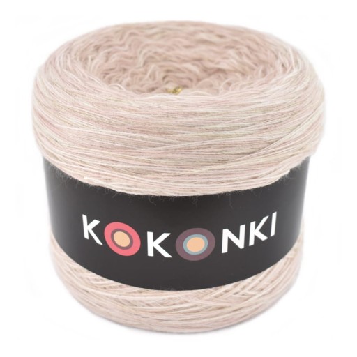 KOKONEK Melange Mäkká priadza R58, 4 pramene