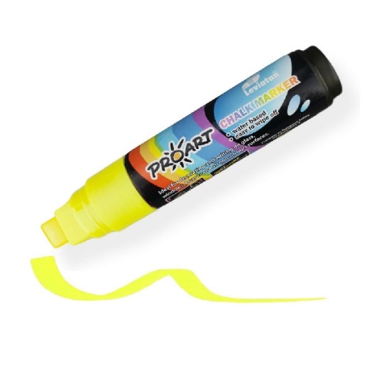 PROART CHALK MARKER 10mm 15g. žltá