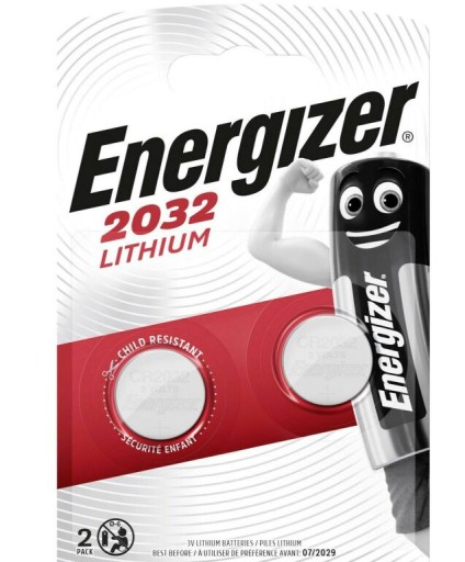 LÍTIOVÝ BATERIE MINI ENERGIZER CR2032 2ks x 2