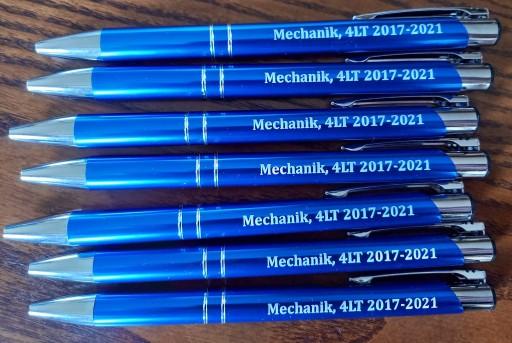 HAPPY BALLPOINT - MATURA - SKÚŠKA - 8 TRIED - ČIERNA NÁPLŇ