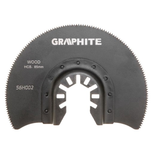 Polkruhový kotúč HCS, 8 mm GRAPHITE 56H002
