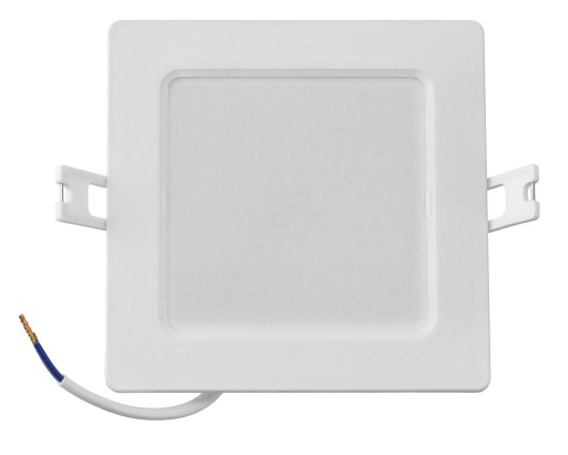 LED stropné svietidlo, zápustné, zápustné, 6W, 660lm, 4000K, biele