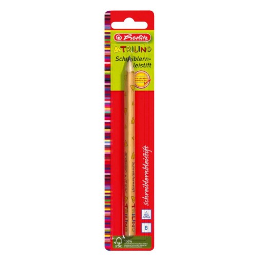 Ceruzka z cédrového dreva Trilino B Jumbo HERLITZ