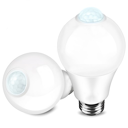 E27 LED žiarovka 12W PIR DUSK MOTION senzor