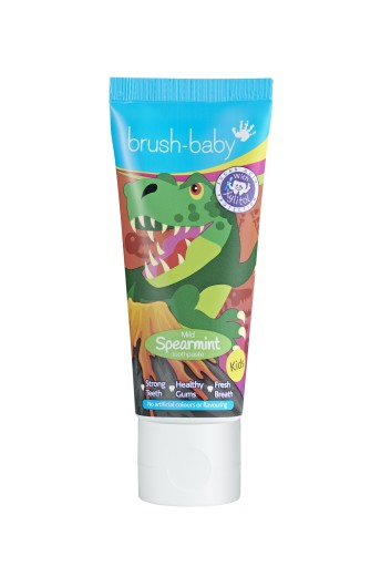 BRUSH-BABY - zubná pasta pre deti 3+ mint 50ml