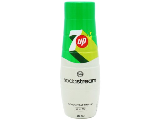 KONCENTRÁT SIRUP 7 UP PRE SODASTREAM SATURATOR NÁPOJ 9L so 440ml