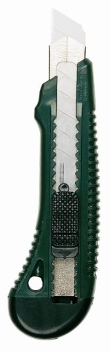 Technický nôž 15cm vystužený zelený LINEX (100411036)