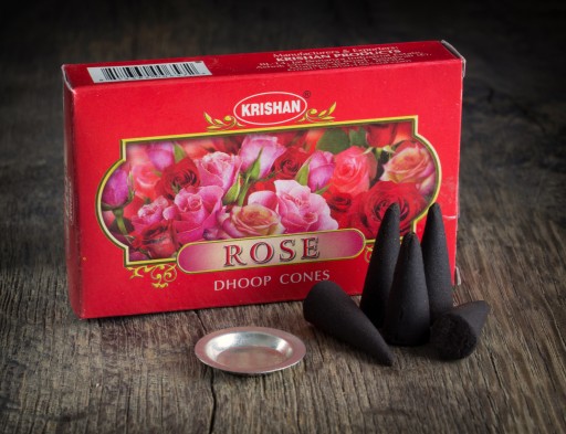KUŽEĽOVÉ VONNÉ TYČINKY Krishan 10 ks - Ruž