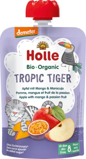 HOLLE Tropický tiger jablko Mango mučenková pena