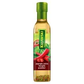 KUJAWSKI OLEJ S PAPRIKOU, paradajkami a bazalkou 250ml