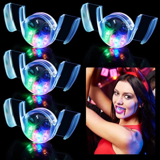 Svietiaci RGB LED kryt zubov
