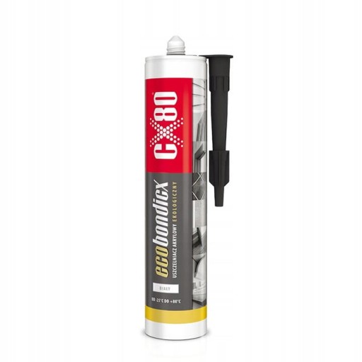 AKRYLOVÝ TESNENIE ECOBONDICX 300ML CX80 EKOLOGICKÁ BIELA TUBA