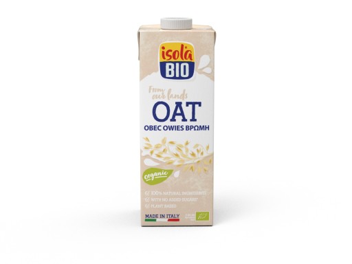 ISOLA Ovsené mlieko Ovsený nápoj 1l - BIO