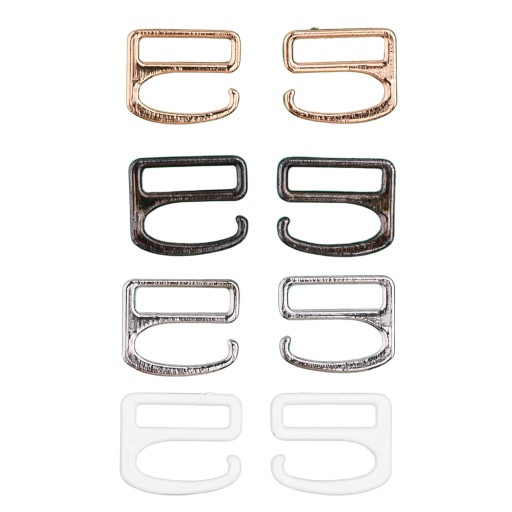 STRAPS prsteň 10 MM strieborný 2 ks 4