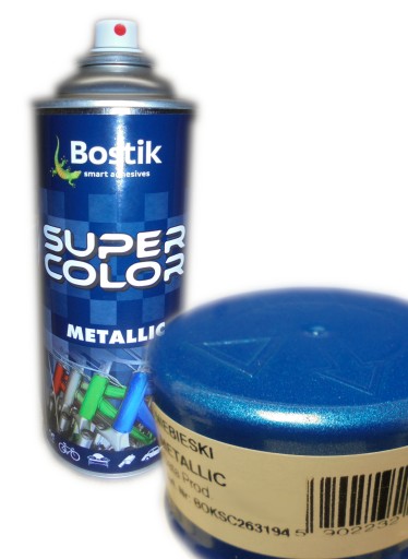 BOSTIK METALLIC BLUE farba v spreji 400 ml