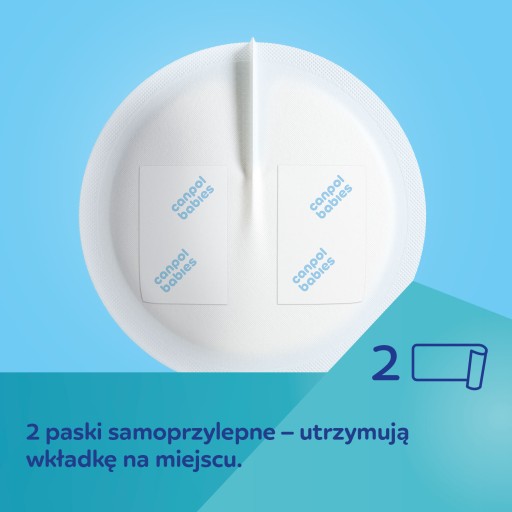 CANPOL VYLEPŠENÉ GELINGOVÉ LAKTAČNÉ VLOŽKY 60 ks
