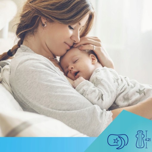 CANPOL Popôrodné vložky s krídelkami na NOC