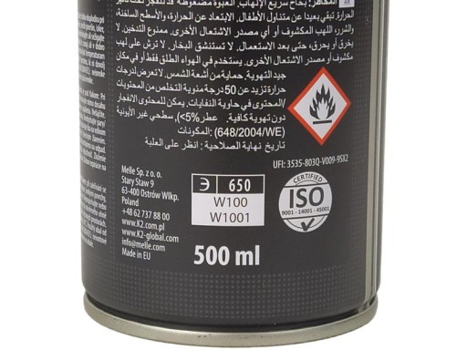K2 KLIMA DOKTOR KLIMATIZÁCIA ODSTRAŇOVAČ Pliesní 500ml
