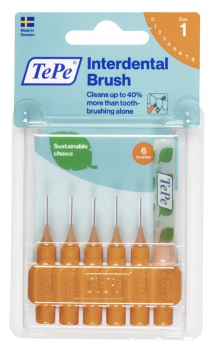 TePe medzizubné kefky 0,45mm oranžové 6 ks