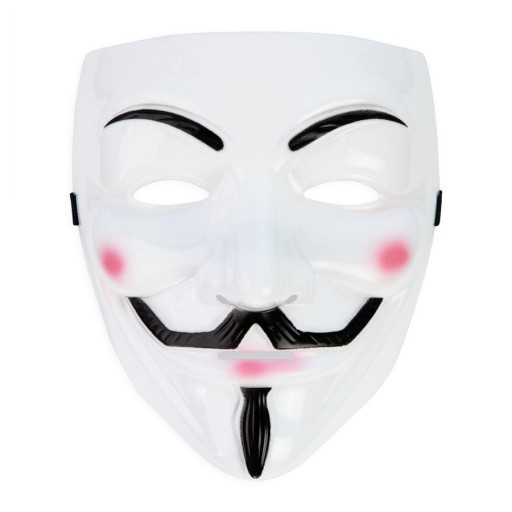 V VENDETTA MASKA ANONYMNÁ STOP ACTA HALLOWEEN