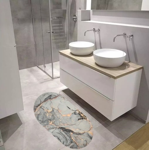 KÚPEĽŇOVÁ PODLOŽKA RÝCHLOSCHNÚCE ABSORBČNÍ PROTIŠMYKOVÝ KOBEREC 40x60