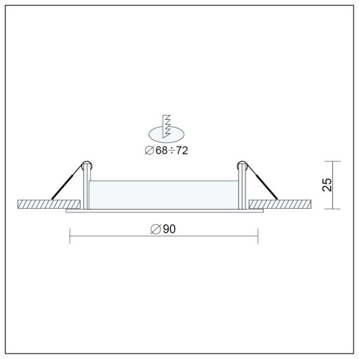 SET BLACK ROUND MOVABLE svietidlo +LED GU10 7W