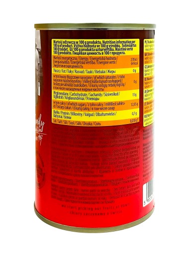 Jahody V SIRUPE LIGHT 410g KONZERVY SRDCE