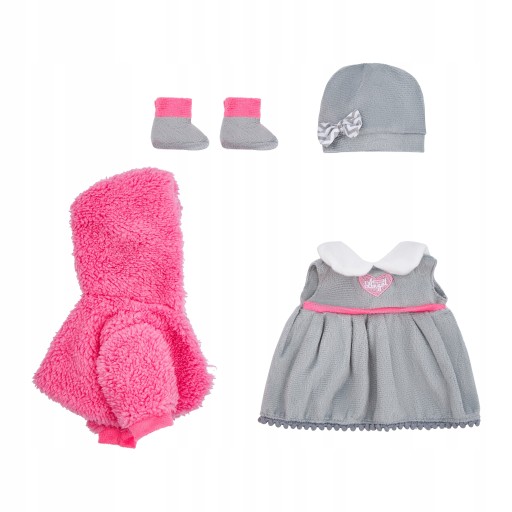 Značkové oblečenie SMILY PLAY, svetrík, šaty, doplnok pre bábiku 32 cm