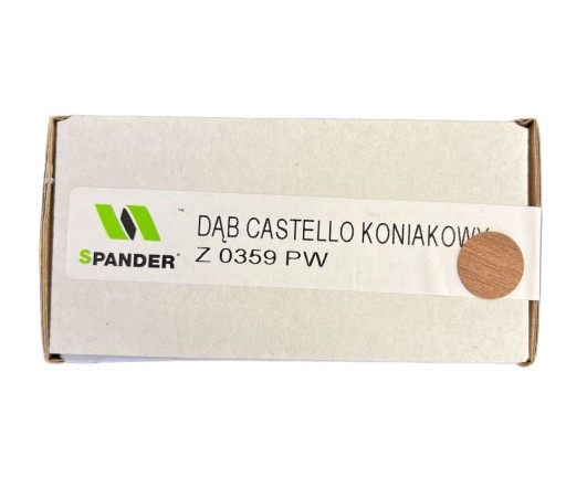 Kronospan K Furniture Plug - 0359 PW Castello Dub Cognac