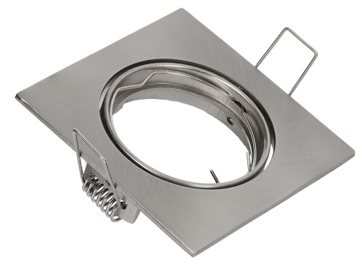 POHYBLIVÉ štvorcové halogénové svietidlo + LED GU10 10W