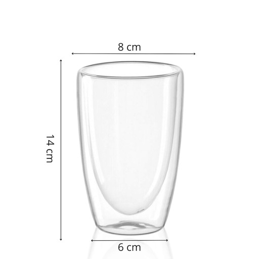 TERMOSKLO NA KÁVU ČAJ LATTE S DVOJITÝM DNOM 480ml AKO DARČEK
