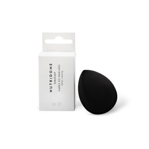 MAKE UP SPONGE mixér čierna SOFT okrúhla MAKE UP hubka