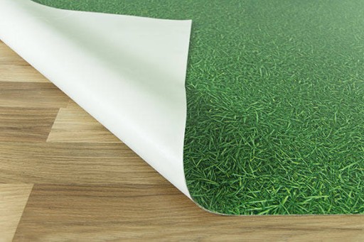 šírka 4 m ZELENÝ KOBEREC PVC ARTEFAKT TRÁVA IMINÁCIA UMELEJ TRÁVY