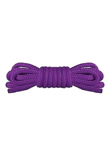 Fialové lano BDSM - Au! Japonské mini lano fialové 1,5 m