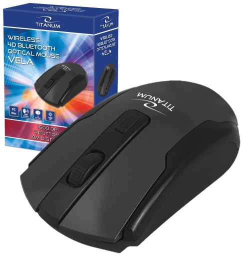BEZDRÔTOVÁ OPTICKÁ MYŠ BLUETOOTH 1600 DPI