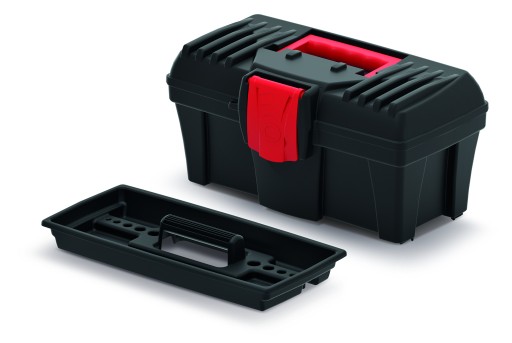 BOX NA NÁRADIE POUZDRO NA NÁRADIE NA PRENÁŠANIE RUKOVÄŤ BLACK BOX