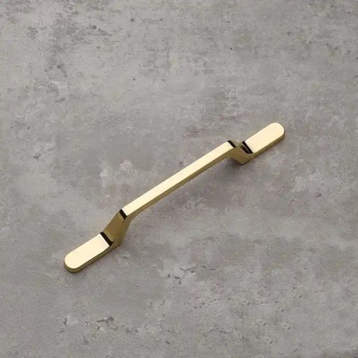 Nábytková úchytka NOMIRA zlatá lesklá, 96mm