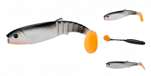 HOOVE SAVAGE GEAR CANNIBAL 12,5CM-20G WHITEANDBLA