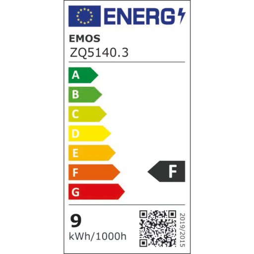 SET 3X LED ŽIAROVKA A60 E27 8,5W (60W) 2700K