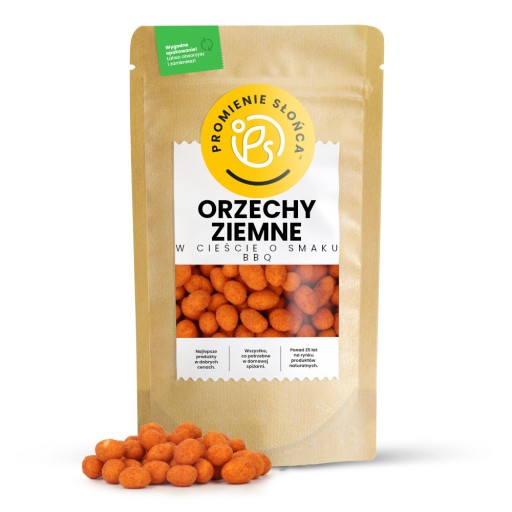 Arašidy v CRISPY BREADED BBQ 500g