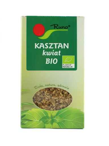 Kvet pagaštanu BIO Runo Certifikát