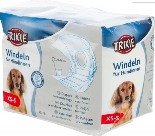Trixie Plienky pre sučky 12 ks. XS-S