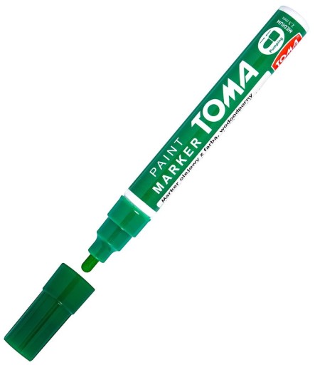 Fixka na označovanie matiek - zelená