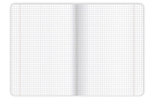 A4/60k mriežka Špičkový zvierací zošit 70g Hamelin