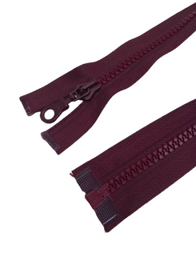 Zips, POSUVNÝ, KOCKOVÝ, 50 CM, ČEREŠŇA