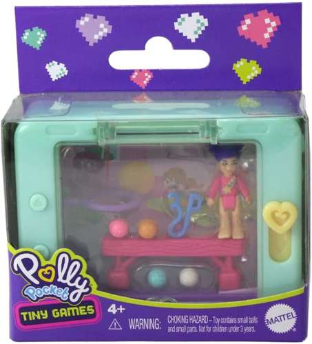 POLLY VRECKOVÁ MINI CESTOVATEĽNÁ ZRUČNOSTNÁ HRA S BÁBIKOU - MATTEL