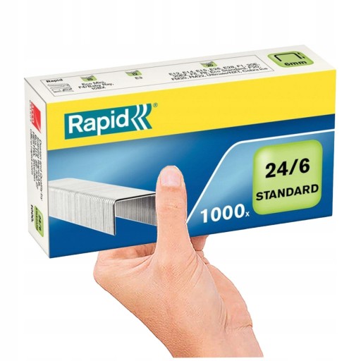 RAPID KOVOVÉ ZOŠÍVAČKY PRE ZOŠÍVAČKY 24/6 ZOŠÍVAČKY